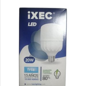 Lámpara LED 20W fría Ixec